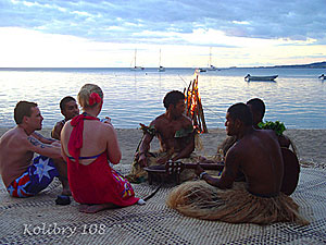 Кава-церемония на Фиджи