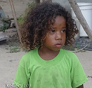 Фиджийская девочка